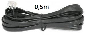 RK 1071  RUKRA 6 wire cord 0,5m