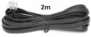 RK 1072  RUKRA 6 wire cord 2m